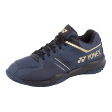 Yonex Badminton Shoes Strider Flow Wide 2024 navy blue/gold men's